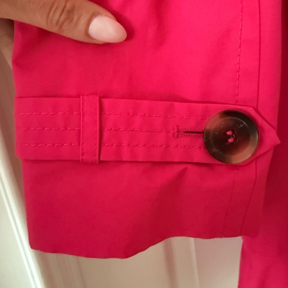 Kate Spade New York Ruffled Trench Coat size S - Picture 7 of 10